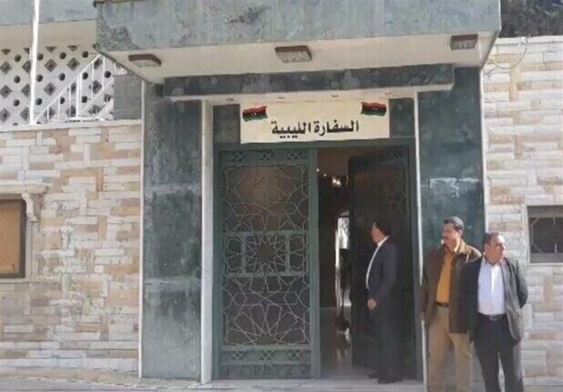 سفارت لیبی در سوریه بازگشایی شد سفارت لیبی در سوریه بازگشایی شد