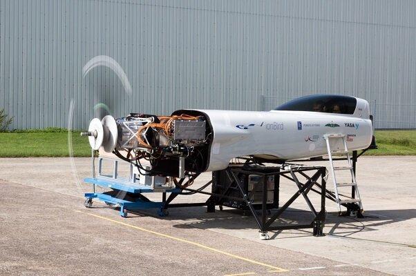 آزمایش موتور سریع ترین هواپیمای برقی جهان
